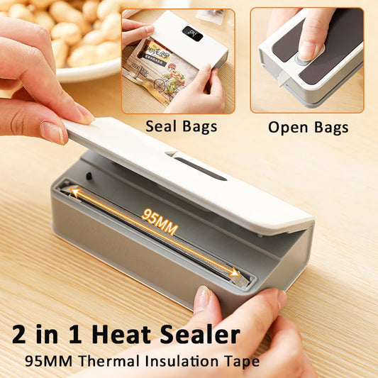 SealPro™ 2-in-1 Bag Sealer & Cutter